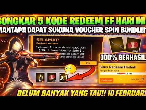LATEST FREE FIRE REDEEM CODE TODAY, FEBRUARY 10, 2026 | HOW TO REDEEM FF!!