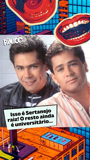 🤠 SERTANEJO RAIZ VS NUTELLA! O homem que marcou época no sertanejo antes do modão virar “modinha” mandou o papo reto: o que ele acha dessa geração do sertanejo de sapatênis e dancinha de TikTok? @leonardo relembrou os anos 90 de ouro, quando o cantor bebia pinga quente, Stanley era só um nome gringo, o cabelo era mullets e a calça era tão apertada que deixava até estéril! Quem não tem saudade de chorar ouvindo "Pense em Mim" não tem coração (ou nasceu depois de 2000). ▶️ Assista ao #Pânico na í