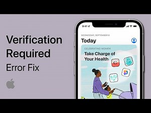 How To Fix “Verification Required” Error in AppStore (iPhone)