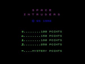 Nostalgia Spectrum: Space Intruders