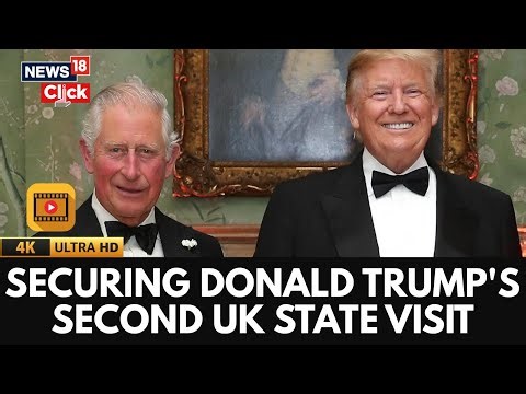 Trump’s State Visit To The U.K. Marks The Largest Security Operation In Recent Years | 4K | N18G