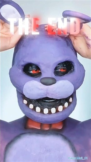 Mom's Scary FNAF Bonnie Makeup Reveal! 🥶 #shorts