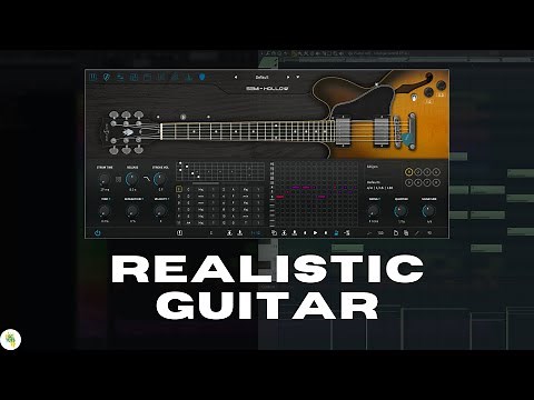How to make best realistic guitar in fl studio 2022 plugin vst