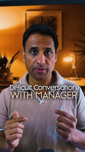 One single good conversation with the manager can create disproportionately higher rewards. Harris, how to have a difficult conversation with your manager 🤞 | Kapil K