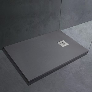 [Hot Item] White Matt Solid Surface Resin Stone Shower Base Shower Tray