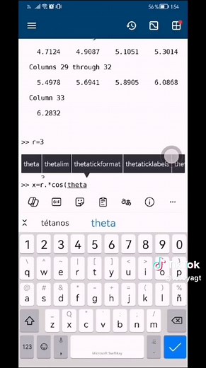 Matlab Móvil: Creación de Matrices y Cálculo de Ecuaciones