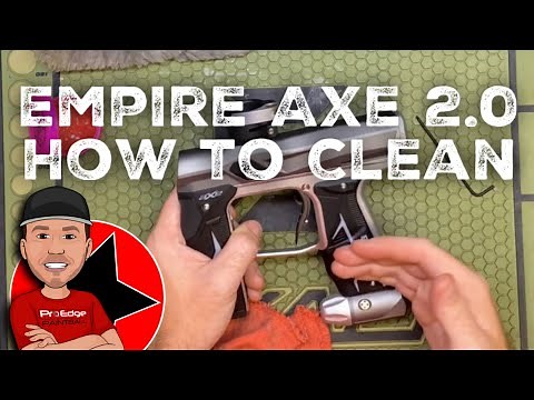 How To Clean Your Empire Axe 2.0 Paintball Gun - Step By Step