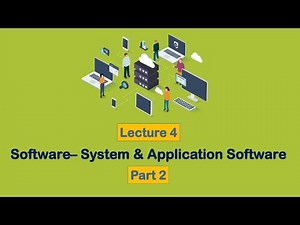 Chapter 4 - | مبادئ نظم المعلومات | - Software - System and Application Software - Part 2