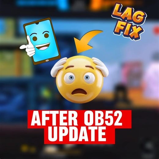 FREE FIRE LAG FIX 2GB 4GB RAM 😱 FREE FIRE LAG FIX AFTER OB52 UPDATE #lagproblem #freefire