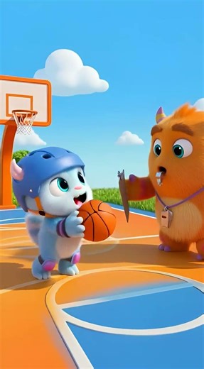 basketball game #kidsanimation #animation