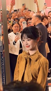 Tian Xiwei serving looks at the Gucci event in Singapore 💅✨ #shorts 🥰