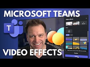 New VIDEO EFFECTS & FILTERS in Microsoft Teams 🎈