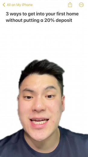 4.9K views | Here are 3 ways to get into your first property without saving a 20% deposit down! Disclaimer: This is not financial advice and is for educational purposes only. #deposit #mortgage #realestate #moneyhacks | Wealth By Michael | Facebook