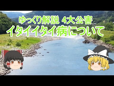 ゆっくり解説 4大公害 イタイイタイ病について