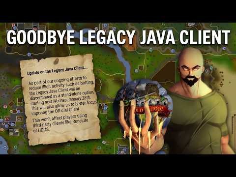 Java CLIENT IS GONE?! FREE Bots are OVER!!