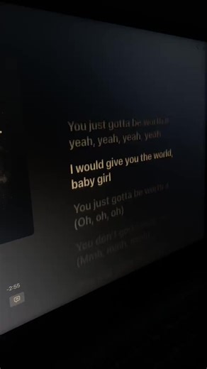 You just gotta be worth it #music #lyric