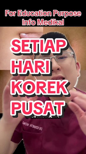 Setiap hari korek pusat! #drkenneth #doktortiktok #jangkitankuman #talipusat #fyp