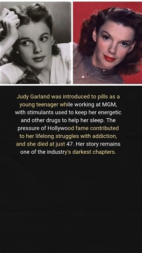 Hollywood's Dark History: How MGM's Pressure Impacted Judy Garland