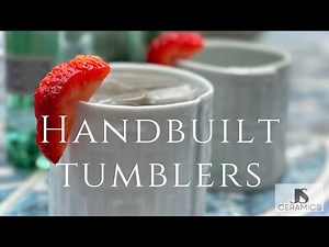 How to Make Translucent Porcelain Clay Bar Ware