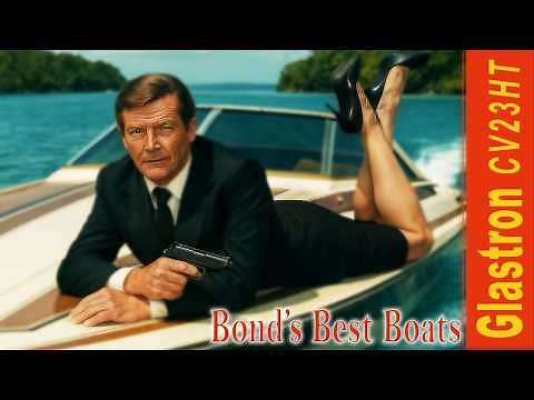 James Bond Roger Moore’s boat Glastron Carlson CV23HT in the film Moonraker