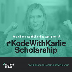 Karlie Kloss #KodeWithKarlie Scholarship Teach Girls Code | The Mary Sue