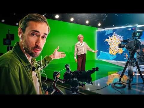 A day with a weather presenter: Évelyne Dhéliat!