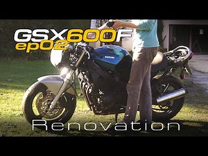 Can I ride this abandoned & free Suzuki GSX 600F : restoration EP2
