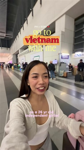 Replying to @tina ✿ let’s fly out the country for the 1st time! 🥹🇻🇳💌⭐️ #vietnam #hochiminh #travel #adulting #internationaltrip