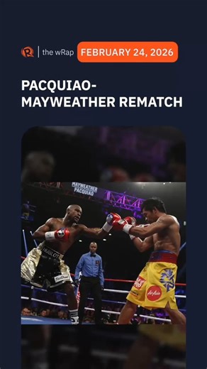 Pacquiao-Mayweather rematch set for September in Las Vegas Manny Pacquiao and Floyd Mayweather Jr. will face off in a professional rematch at the Sphere in Las Vegas on September 20. Full story: https://www.rappler.com/sports/boxing/manny-pacquiao-floyd-mayweather-rematch-las-vegas-september-2026/ | Rappler