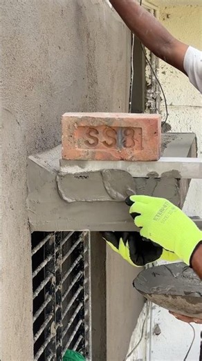 Two Side Corner Plaster Technique for Balcony😳