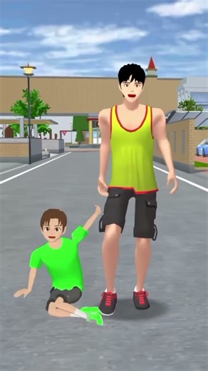 little mummy dancing on ringtone 😂 #sakuraschoolsimulator​ #sakura​ #youtubeshorts​ #shorts​