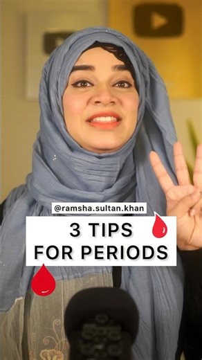 3 Tips for Periods🩸Pain Relief Tea ☕️ Food to Eat 🥕🥦 #ramshasultan #periods #shorts #ai #tips