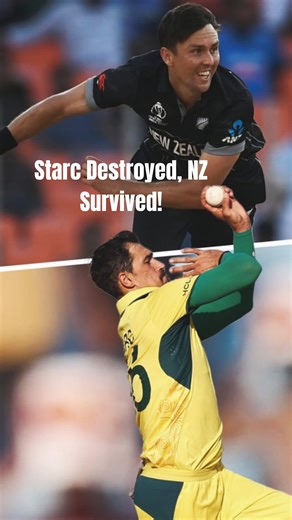Prasoon on Instagram: "In one of the craziest thrillers of the 2015 Cricket World Cup, New Zealand defeated Australia by just 1 wicket even after Mitchell Starc’s 6-wicket spell and Trent Boult’s 5-for. The drama ended when Kane Williamson sealed the chase with a calm six, creating a legendary finish at Eden Park. ⸻ New Zealand vs Australia 2015 World Cup, Mitchell Starc 6 wickets, Trent Boult 5 wickets, Kane Williamson six vs Australia, NZ vs AUS thriller, Eden Park classic, Starc Boult duel, 1