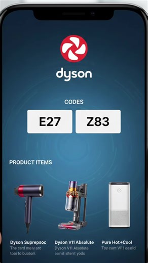 Dayson #trending #fyp #foryou #foryoupage استمتع بتكنولوجيا التنظيف المتطورة مع Dyson! استخدم أكواد الخصم E27 و Z83 للحصول على عروض مميزة على المكانس الكهربائية، أجهزة تنقية الهواء، وأجهزة العناية بالشعر. تسوّق الآن ووفر أكثر! Upgrade your home with Dyson! Use promo codes E27 and Z83 to unlock special discounts on premium vacuums, air purifiers, and hair-care technology. Shop now and save! Dyson E27 Z83 Home Appliances Tech Vacuums Air Purifiers Hair Care Deals Savings دايسون E27 Z83 أجهزة_منزلي