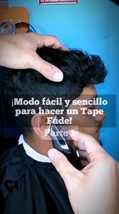 👉Modo fácil y sencillo para hacer un taper fade | Gutibarber89