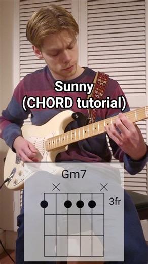 Sunny (JUICY chords) #shorts