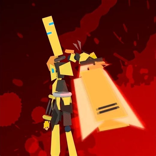 [ ULTRAKILL ] swordsmachine 'intro' test animation #ultrakill #animation