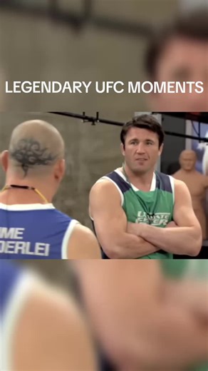 When Chael Sonnen couldn't let Wanderlei get to close on the Ultimate Fighter. #ufc #sports #wrestling #mma #fyp