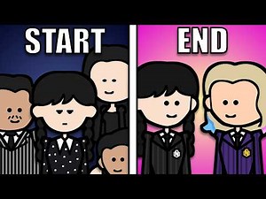 Wednesday Season 1 RECAP ANIMATION