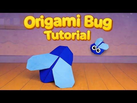 How to Make an Origami Bug | Easy Paper Bug Tutorial