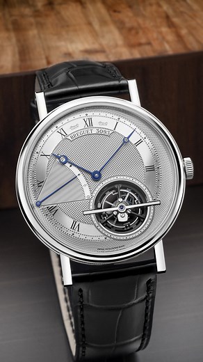 Montres Breguet | The Classique 5377 houses one of the most spectacular horological inventions – an off-centred Tourbillon of which the lightened titanium... | Instagram