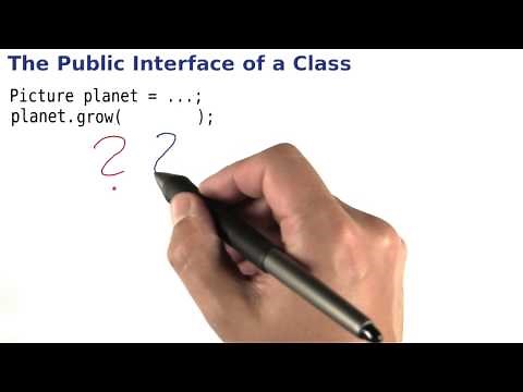 Public Interfaces - Intro to Java Programming
