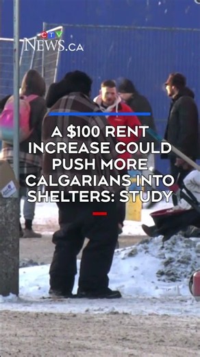 A $100 rent increase could push more Calgarians into shelters: study