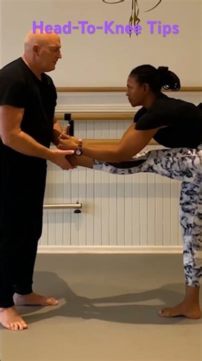 Hot Yoga's 🔥 Standing HEAD-To-Knee Pose!