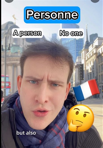 Understanding the French Term 'Personne'