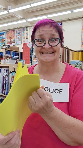 43K views · 541 reactions |  Don't let the Quilt Police get ya!  Some quilters use patterns, some don't. Oh well! We don't permit the Quilt Police around here because there's room for everyone in this hobby. Whether you choose to use a pattern or not, just remember to enjoy the quilting journey. #alongcamequilting #quiltinghumor #quiltpolice #canadianquiltshop | Along Came Quilting | Facebook