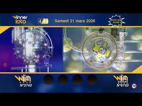 Winner Loto - Win4 et Win4 double - Samedi 21 Mars 2026