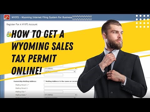 How to get wyoming sales tax permit | wyoming resale certificate online - Part 1