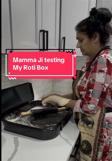 My Mamma Ji testing out my Roti Box I’ve had this Roti Box for about 5 years now and it’s still going strong. Love this thing, it’s so convenient! #Pakistani #Punjabi #Indian #desi #browngirl