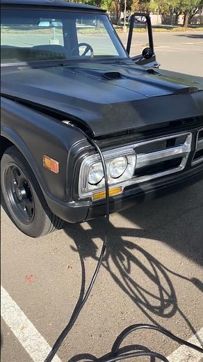 DIY Chevy C10 Truck EV Conversion getting a JuiceBox